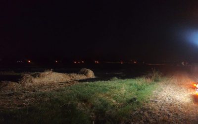 Due incendi nel Bondenese, le fiamme lambiscono il palasport di Pilastri