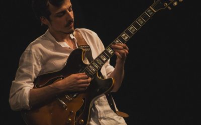 Giovanni Campagnoli, chitarrista di Ferrara, a Umbria Jazz