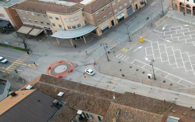 Al via l’asfaltatura di vie e marciapiedi vicino alla nuova rotatoria