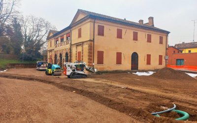 Alla palazzina dei Bagni Ducali arriva una nuova copertura fotovoltaica