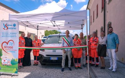 Un nuovo mezzo per il Voghiera Soccorso grazie al 5xmille