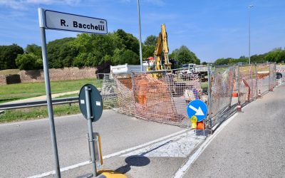 Via Bacchelli, interventi ripristino fino a sabato 18 luglio