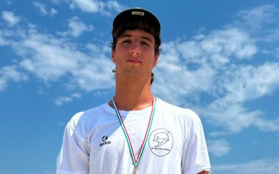 Filippo Romanin domina in acque libere