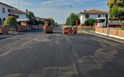 La prossima settimana riprendono i lavori di asfaltatura
