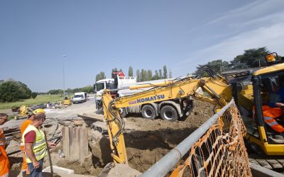 Via Bacchelli verso la riapertura, lavori in Giovecca fino al 23 luglio