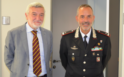 Il generale Scandone incontra il procuratore Caleca: “Sinergia contro i reati”