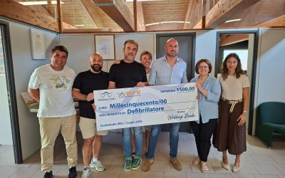 Torneo delle aziende, 1500 euro da Welding Duebi per un defibrillatore