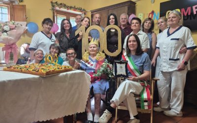 L’Aamministrazione comunale festeggia Licia Felisati per lo speciale traguardo dei 100 anni