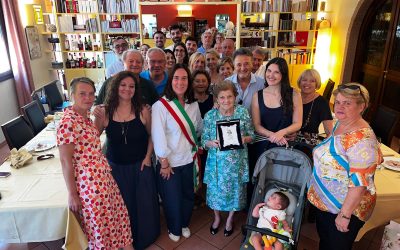 Iole Ziosi festeggia i 100 anni circondata dall’affetto della propria famiglia