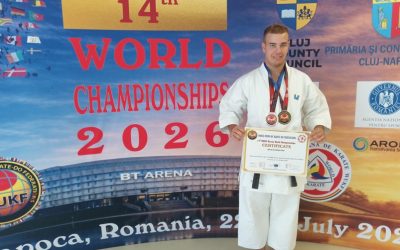 Pietro Querzoli è campione del mondo Wukf di kobudo