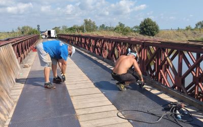 Conclusi i lavori di manutenzione straordinaria sul Ponte Bailey di Strada Foce
