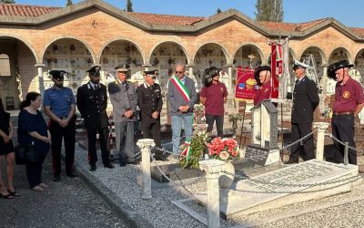 Vigarano ricorda Paolino Bianchi nel 46° anniversario della strage di Bologna