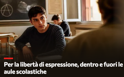 Per la libertà di espressione, dentro e fuori le aule scolastiche