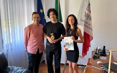 Opera donata al Comune dal vincitore del Premio Rambaldi