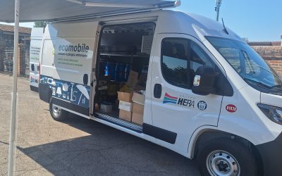 Il servizio Ecomobile non va in vacanza, nei quartieri e nelle frazioni operativa la nuova stazione ecologica itinerante