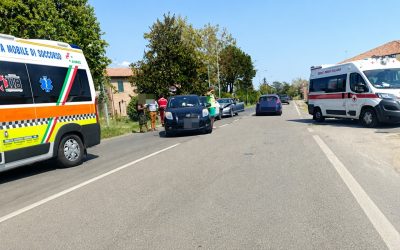 Chiesuol del Fosso, tamponamento a catena per tre auto