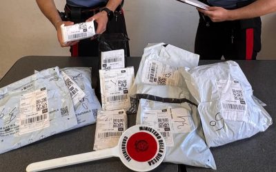 In auto con dieci pacchi di e-commerce destinati ad altre persone: denunciato 31enne