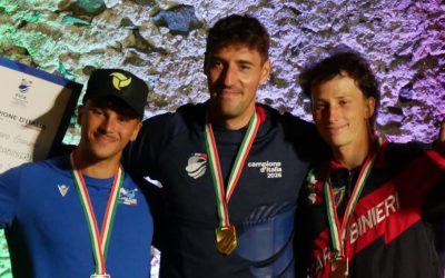 Andrea Nardo, argento tricolore nel kayak cross
