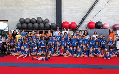Il campione Pelati in visita all’Educamp della Pgf
