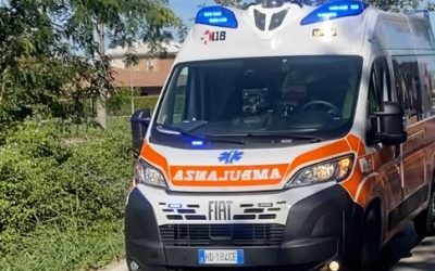 Paura al Circuito di Pomposa, motociclista cade durante le prove libere