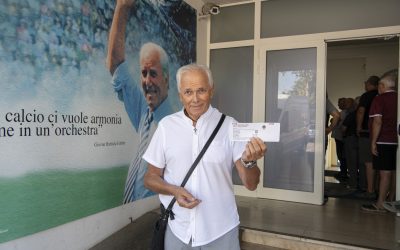 Spal. Sanzio Scalambra primo abbonato della nuova stagione