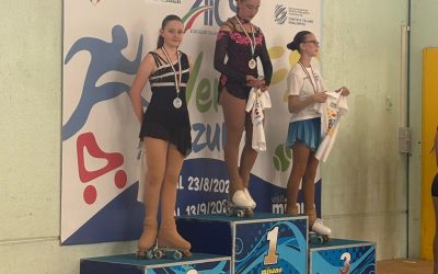 Pattinaggio, Agata Bolognesi è vicecampionessa nazionale Aics