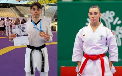 Elena Roversi e Mattia Salvatori ai Campionati Europei Universitari di Combat