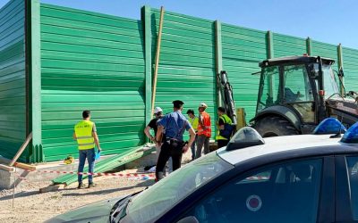 Grave infortunio sul lavoro a Tresignana, operaio colpito dalla caduta di un pannello