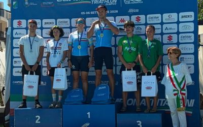 Cus Ferrara Triathlon, Alice Ianni è terza agli italiani di Olimpico