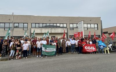 Sciopero Coperion. Lavoratori, sindacati e istituzioni insieme per chiedere il ritiro dei licenziamenti