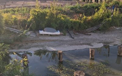 Giaciglio sulla sponda del Po di Volano: pronto intervento della Polizia Locale dopo la segnalazione di un cittadino