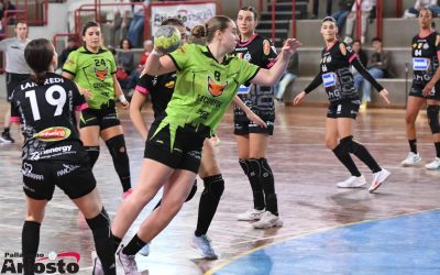 Pallamano Ariosto travolto a Salerno, la Jomi si impone 35-14