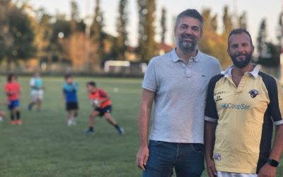 Rugby, allenamento con sorpresa per i baby cussini