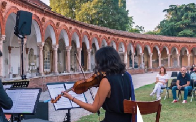 MusichEparole al tramonto