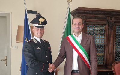 Argenta. Il sindaco Baldini riceve il nuovo comandante dei carabinieri