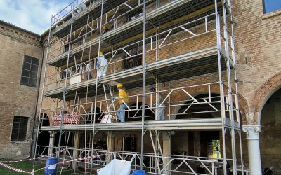 A Villa Mensa tornano gli allievi di architettura per il cantiere-scuola