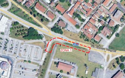 In via Wagner nuove barriere stradali a protezione del camminamento pedonale