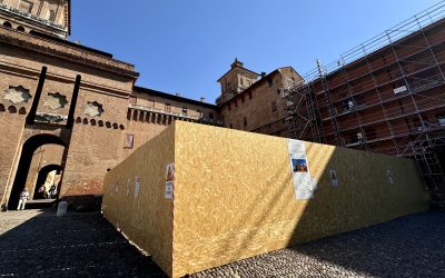 Una “fabbrica” lunga quattro anni per il Castello Estense. Ma l’Incendio di Capodanno è salvo