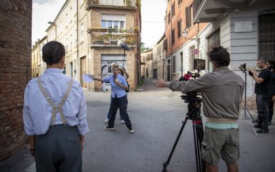 Pupi Avati torna a girare a Ferrara: visita sul set della nuova serie televisiva “Gotico Padano”