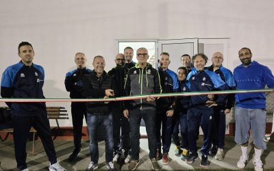 Coccanile, inaugurarti gli spogliatoi rinnovati