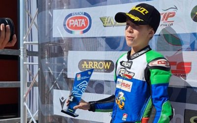Samuele Rubbi è campione italiano minimoto Junior B 2026