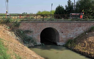 Cedimento del ponte sulla Sp15, tempi più lunghi per i lavori sul Canale Secco