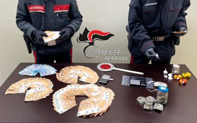 Portomaggiore, scoperta una casa dello spaccio: tre arresti