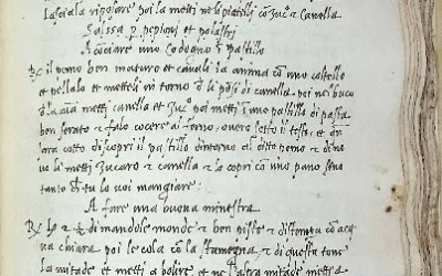 Cucina, medicina, magia: all’Ariostea i segreti del ricettario ferrarese del XVI secolo svelati da Marcella Marighelli