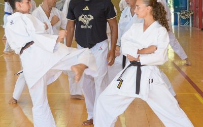 Per la prima volta un campione olimpico di karate a Ferrara: Luigi Busà e Kakeru Nishiyama insieme al PalaBoschetto