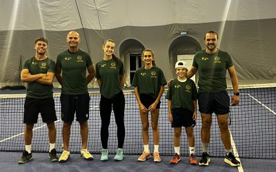 Il Gruppo tennis Salvi vincente con Caniato, Rizzioli e Ronconi