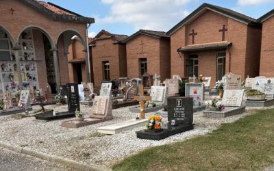 Vigarano, benedizione per il nuovo cinerario comune