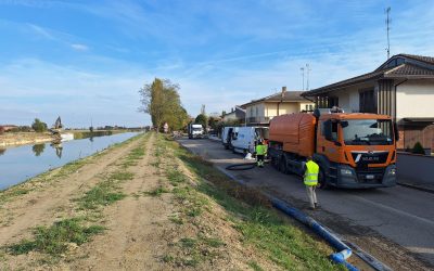 Portomaggiore, in corso il risanamento della rete fognaria di via Kenia
