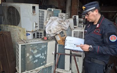 Argenta, scoperto un deposito abusivo di rifiuti pericolosi: area sequestrata