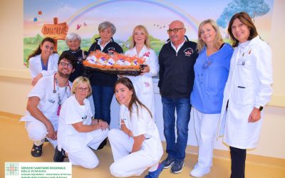Fantasmi all’uncinetto per i piccoli pazienti di Cona